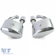 Sportlicher Edelstahl-Endschalldämpfer mit Endrohren geeignet für Porsche 911 993 94-96-image-6196269