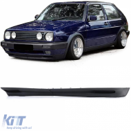 image-73-Sportlicher Frontspoilerlippe geeignet für breite Stoßstange für VW Golf 2 GL GTI 83-92