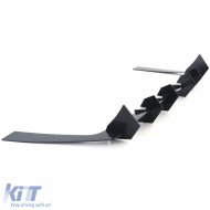 Sportlicher Heckdiffusor CUP Erweiterung in glänzendem Schwarz, geeignet für Ford Mustang GT MK6 ab 14-image-6198293