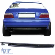 image-18-Sportlicher Heckdiffusor-Einsatz mit doppeltem Rohr links, geeignet für BMW 3er E36 90-99