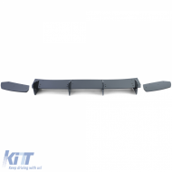 Sportlicher Heckdiffusor-Einsatz Splitter in Hochglanzschwarz, geeignet für Seat Leon 3 5F Cupra 12-16-image-6197022