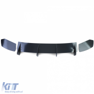 Sportlicher Heckdiffusor-Einsatz Splitter in Hochglanzschwarz, geeignet für Seat Leon 3 5F Cupra 12-16-image-6197023