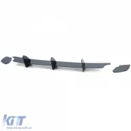 Sportlicher Heckdiffusor-Einsatz, Splitter, glänzend schwarz, geeignet für VW Golf 6 GTI 08-13-image-6206458