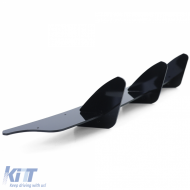 Sportlicher Heckdiffusor-Einsatz, Splitter, glänzend schwarz, geeignet für VW Golf 6 GTI 08-13-image-6206461