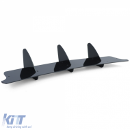 Sportlicher Heckdiffusor-Einsatz, Splitter, glänzend schwarz, geeignet für VW Golf 6 GTI 08-13-image-6206463