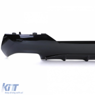 Sportlicher Heckdiffusor glänzend + Endrohre 440 Look geeignet für BMW 4er G22 G23 420 430-image-6207337