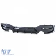 Sportlicher Heckdiffusor glänzend schwarz, geeignet für BMW 1er Reihe F20 F21 15-19 LCI M135 M140-image-6197180