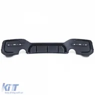 Sportlicher Heckdiffusor glänzend schwarz, geeignet für BMW 1er Reihe F20 F21 15-19 LCI M135 M140-image-6197184