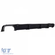 Sportlicher Heckdiffusor glänzend schwarz geeignet für BMW 5er E39 mit M-Paket 1995-2004-image-6278104