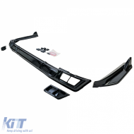 Sportlicher Heckdiffusor in glänzendem Schwarz, geeignet für Ford Tourneo Transit Custom ab 2023-image-6194748