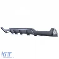Sportlicher Heckdiffusor matt schwarz geeignet für BMW 4er Reihe F32 F33 F36 425 428 430-image-6200204