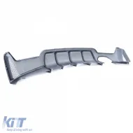 Sportlicher Heckdiffusor matt schwarz geeignet für BMW 4er Reihe F32 F33 F36 425 428 430-image-6200208