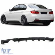 image-66-Sportlicher Heckdiffusor mit Performance-Look, geeignet für BMW 3er F30 F31 316 318 320 11-19