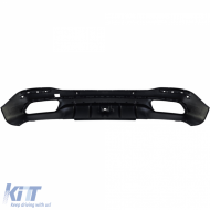 Sportlicher Heckdiffusor mit schwarzen Endrohren, geeignet für Mercedes GLE V167 ab 18-image-6257589