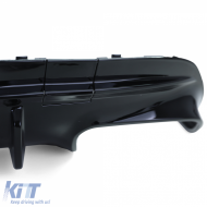 Sportlicher Heckdiffusor mit schwarzen Endrohren, geeignet für Mercedes CLA C117 13-19-image-6257696