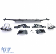 Sportlicher Heckdiffusor mit schwarzen Endrohren, geeignet für Mercedes CLS C218 Facelift 14-18-image-6257799