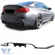 image-43-Sportlicher Heckdiffusor Performance glänzend schwarz geeignet für BMW M3 F80 M4 F82 F83