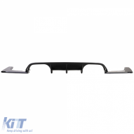 Sportlicher Heckdiffusor Performance glänzend schwarz geeignet für BMW M3 F80 M4 F82 F83-image-6197170