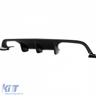 Sportlicher Heckdiffusor Performance glänzend schwarz geeignet für BMW M3 F80 M4 F82 F83-image-6197172