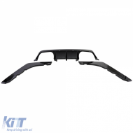 Sportlicher Heckdiffusor Performance glänzend schwarz geeignet für BMW M3 F80 M4 F82 F83-image-6197178