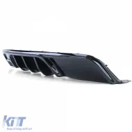 Sportlicher Heckdiffusor Performance glänzend schwarz geeignet für BMW 1er Serie E82 E88 07-13-image-6199238