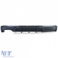 Sportlicher Heckdiffusor Performance glänzend schwarz geeignet für BMW 1er Serie E82 E88 07-13-image-6199240