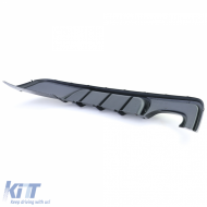Sportlicher Heckdiffusor Performance glänzend schwarz geeignet für BMW 1er Serie E82 E88 07-13-image-6199242