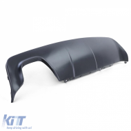 Sportlicher Heckdiffusor Performance matt schwarz geeignet für BMW 5er Serie E60 E61 03-10-image-6191589