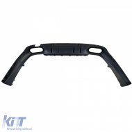 Sportlicher Heckdiffusor + schwarze Endrohre geeignet für Mercedes CLS C257 2018-2023-image-6208386