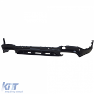 Sportlicher Heckdiffusor + schwarze runde Endrohre geeignet für Mercedes GLC X253 19-22 Facelift-image-6208510