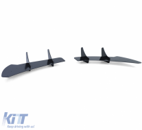 Sportlicher Heckdiffusor Splitter in glänzendem Schwarz, geeignet für VW Golf 6 R20 08-13-image-6193365