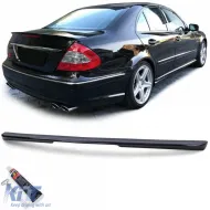 image-78-Sportlicher Heckspoiler Lip Gloss Schwarz mit ABE, geeignet für Mercedes E W211 Limousine 03-08