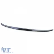 Sportlicher Heckspoiler Lippe in Schwarz glänzend, geeignet für BMW 4er F36 Gran Coupe 13-21-image-6206607