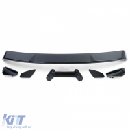 Sportlicher Heckspoiler Performance 500 schwarz, geeignet für Ford Mustang Coupe 14-20-image-6278746