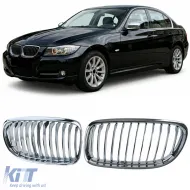 image-59-Sportlicher Kühlergrill verchromt geeignet für BMW 3er E90 E91 2008-2012