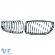 Sportlicher Kühlergrill verchromt geeignet für BMW 3er E90 E91 2008-2012-image-6211241
