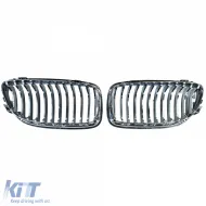 Sportlicher Kühlergrill verchromt geeignet für BMW 3er E90 E91 2008-2012-image-6211245