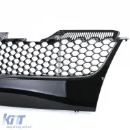 Sportlicher Waben-Kühlergrill ohne Emblem mit Chromleisten geeignet für VW Golf 5 GTI 03-09-image-6200032