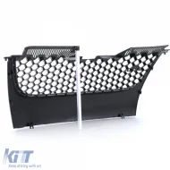 Sportlicher Waben-Kühlergrill ohne Emblem mit Chromleisten geeignet für VW Golf 5 GTI 03-09-image-6200034
