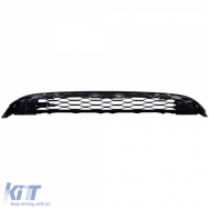 Sportlicher Wabengitter mit rotem Trim, geeignet für Mini One Cooper S F55 F56 F57 14-20-image-6205886