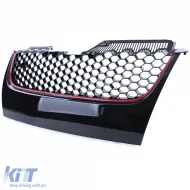 Sportlicher Wabengitter ohne Emblem, geeignet für VW Golf 5 GTI 03-09-image-6190396