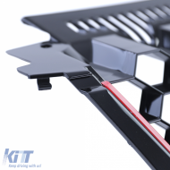 Sportlicher Wabengitter ohne Emblem, geeignet für VW Golf 5 GTI 03-09-image-6190403