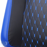 Sports seat Route Black Blue Sim Rig Racing Racing Simulator Gaming Seat