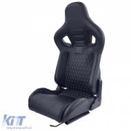 Sports seat Route Black Sim Rig Racing Racing Simulator Gaming Seat with Slider