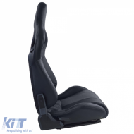 Sports seat Route Black Sim Rig Racing Racing Simulator Gaming Seat with Slider
