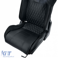 Sports seat Route Black Sim Rig Racing Racing Simulator Gaming Seat with Slider