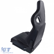 Sports seat Route Black Sim Rig Racing Racing Simulator Gaming Seat with Slider