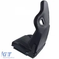 Sports seat Route Black Sim Rig Racing Racing Simulator Gaming Seat with Slider-image-6327124