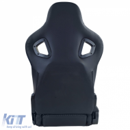 Sports seat Route Black Sim Rig Racing Racing Simulator Gaming Seat with Slider