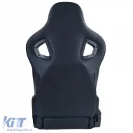 Sports seat Route Black Sim Rig Racing Racing Simulator Gaming Seat with Slider-image-6327125